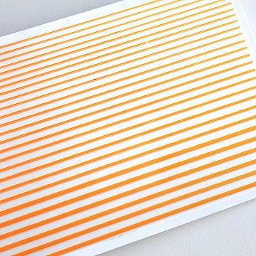 Гибкая лента для дизайна, оранжевая
